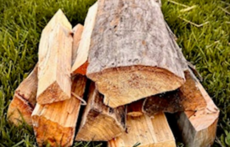 Optional- Firewood Bundle - $5
Skip the extra stop and arrive campfire-ready. Includes a bundled stack of firewood for a cozy evening under the stars.