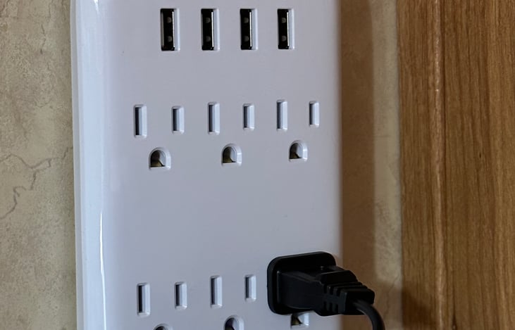 When you can't completely unplug.