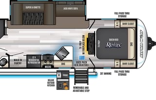 2020 Forest River RV Cherokee Alpha Wolf 26DBH-L