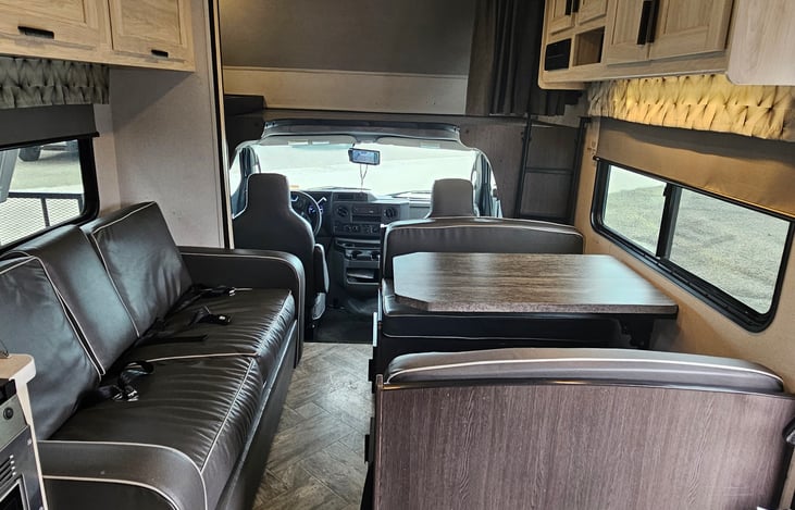 Main floor view at close slide room to move around while in drive mood