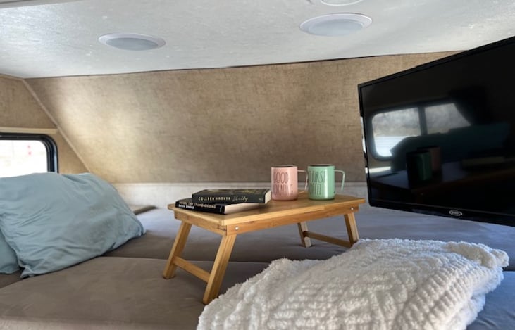 Cabover bed or reading nook!