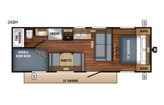 2018 Jayco Flight 2018 Jayco Flight SLX 267BHS