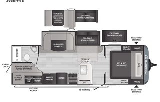 Brand new Keystone Passport Travel Trailer!