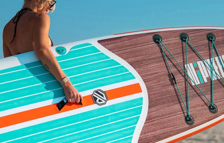 Optional Stand up paddle boards avaliable