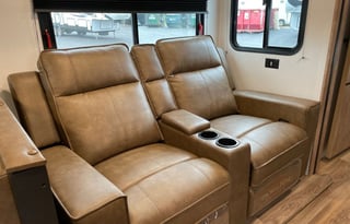 RV outback with private bunkroom