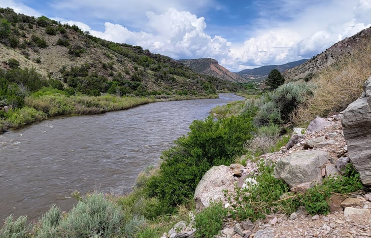 Rio Grande near Pilar