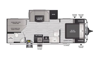2022 Keystone BULLET 250BHS DELIVERY ONLY