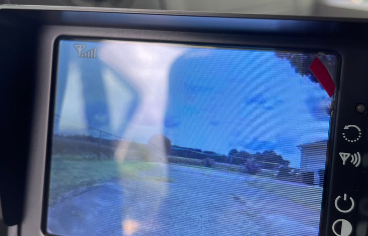 The hitch camera with backup sensors make backing a breeze.