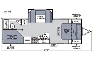 2019 Coachmen RV Apex Ultra-Lite 245BHS