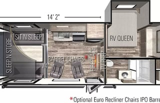 Adventure-Ready Toy Hauler w/ Generator