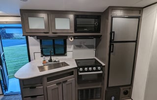 King Bed and Private Quad bunks  2022 Cruiser MPG