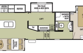 2018 Forest River RV Cedar Creek Silverback 37MBH