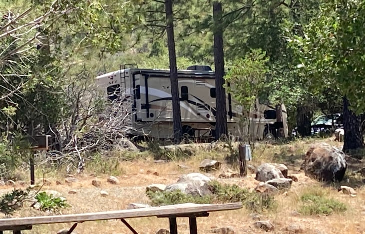 Oregon Coast Cape Kiwanda dry camping spot