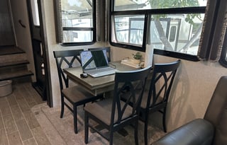 Turn Key stocked 38' upgraded unit sleeps four.