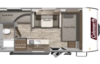 2024 Dutchmen RV Coleman Lantern LT Series 17B