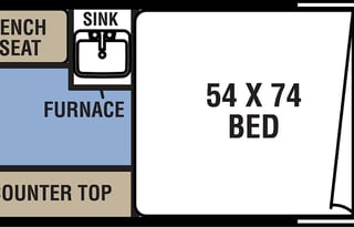 2022 Coachmen Clipper Express Couple Friendly #2