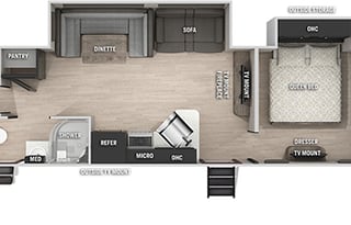 2021 Cherokee Travel Trailer Basecamp Editon 324TS
