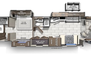 Luxury 41’ Coachmen - 2 full bath, Diesel RV | A-2