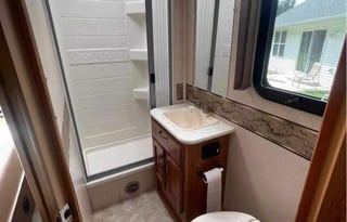 The Redhawk Retreat fully stocked home on wheels