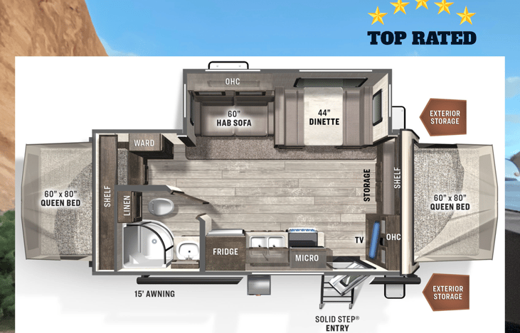 Camper layout
