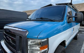 Ford E350 Class B Camper 4kWh Power and 700W solar