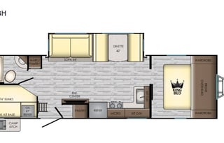 2019 Crossroads Sun Set Trail Super Lite Bunkhouse