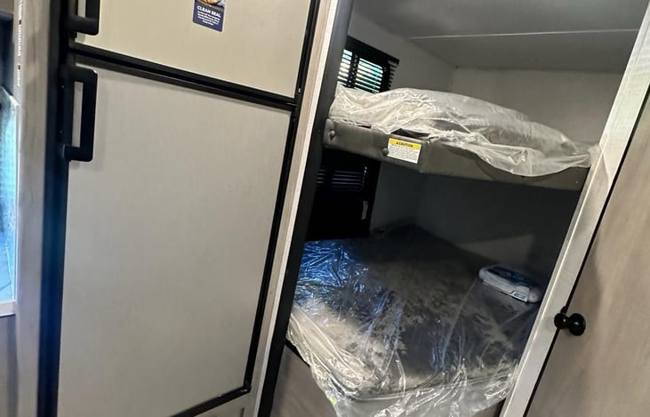 BUNK BEDS EACH HAS A LIGHT AND USB PORT