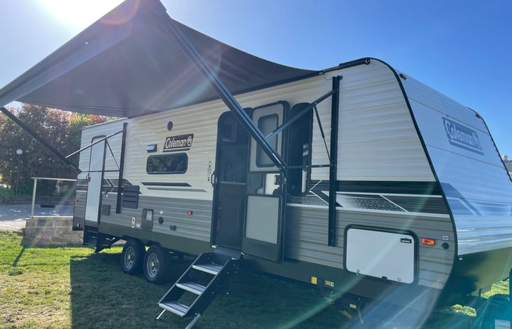 Front View with Awning