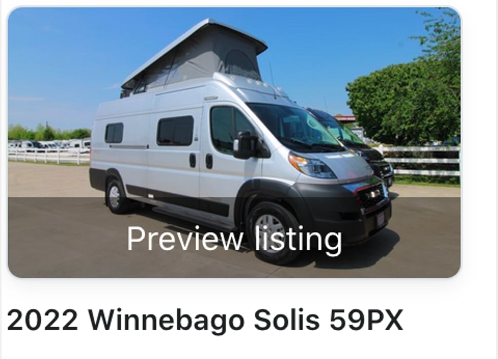Class B Camping Van rentals in Middlesex
