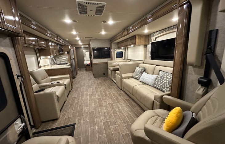 Long & Wide Living area.