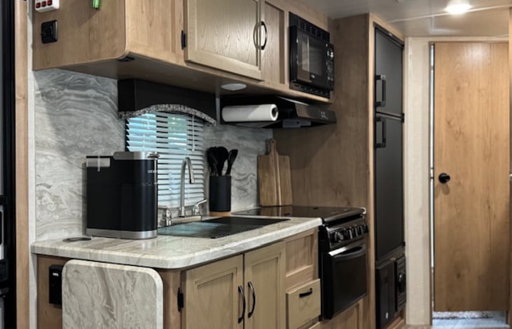 Fully equipped kitchen