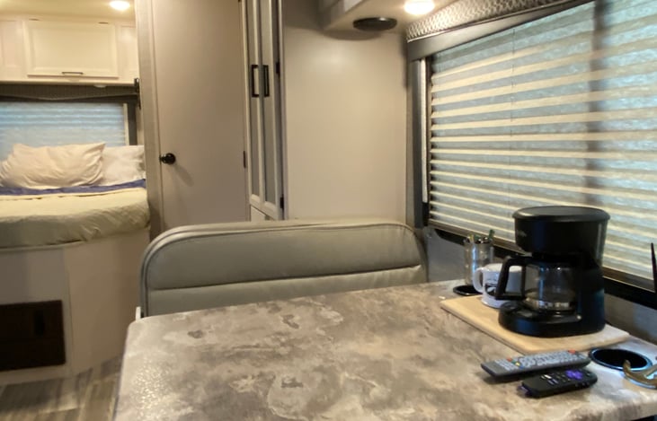 Dining area which also converts into small sleeping space