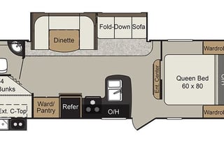 2018 keystone passport 2670bh