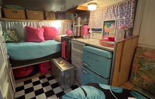 1962 Aristocrat Shasta lowliner-Little Pink
