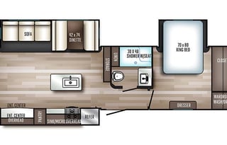 SOLAIRE 316RLTS - Huge Living Space with King Bed