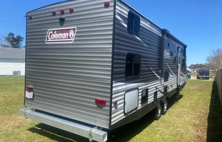 Family Friendly Coleman Lantern Bunkhouse