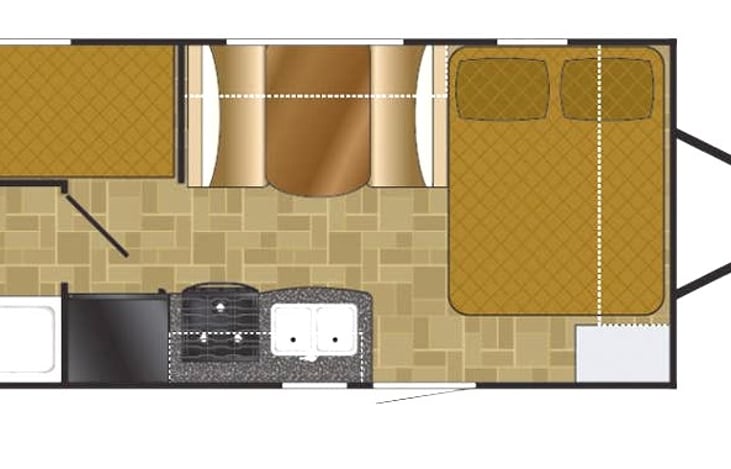 Mallard 185 Floorplan