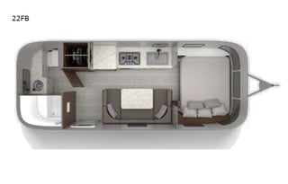 The Tube - 2022 Airstream RV Caravel 22FB