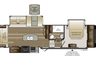 2017 Keystone Cougar 22RBIWE