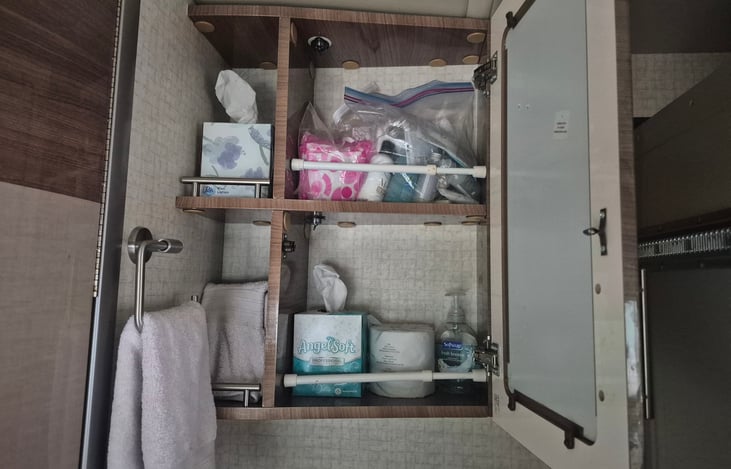 Behind the Mirror Bathroom Supplies