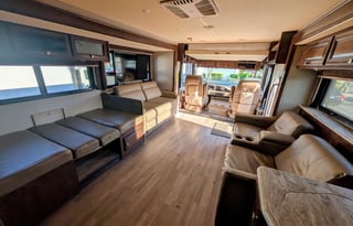 Luxury 36ft long motorhome