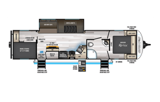 2022 Forest River RV Cherokee Alpha Wolf 30RDB-L