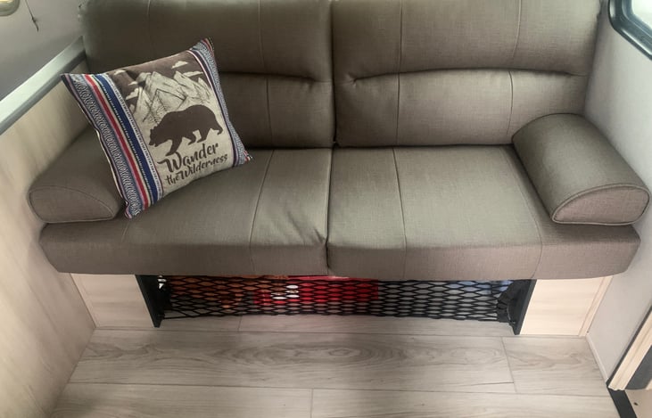 Seating Area - Turns into Full Size Bed!