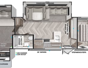 Forest River RV Wildwood 31KQBTS
