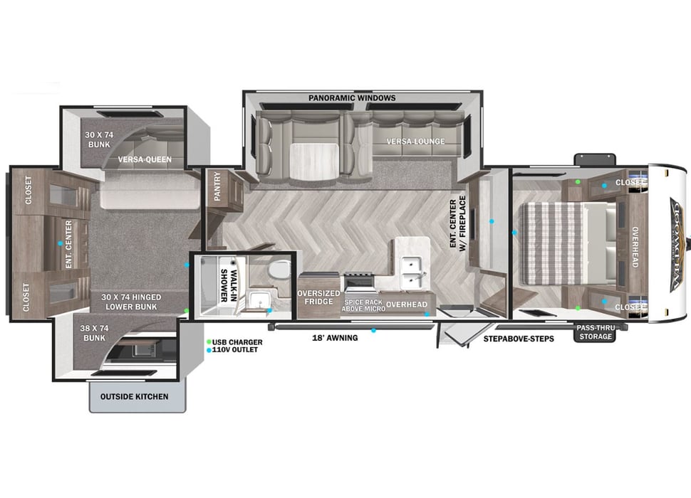 Travel Trailer rentals in Rome