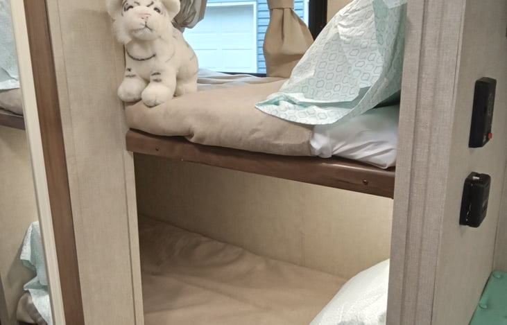 cozy set of bunks
