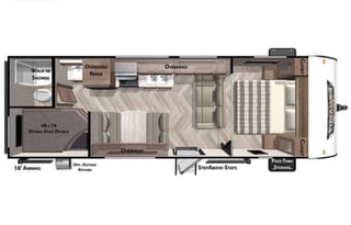 2022 Forest River RV Wildwood X-Lite 261BHXL