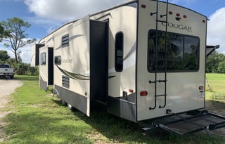 Experience family fun in our 2019 Keystone Cougar!