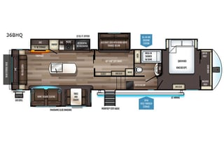 2019 Forest River Sabre 36BHQ-C