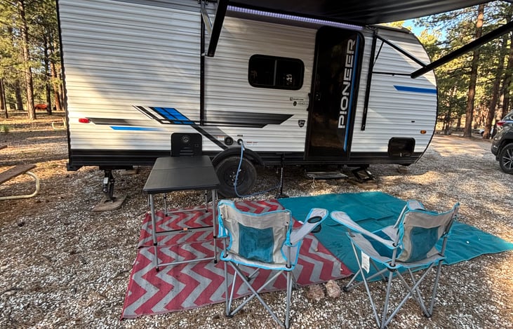 Camping set-up